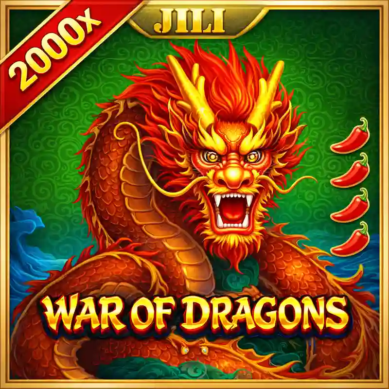 War Of Dragons Slot Game Banner